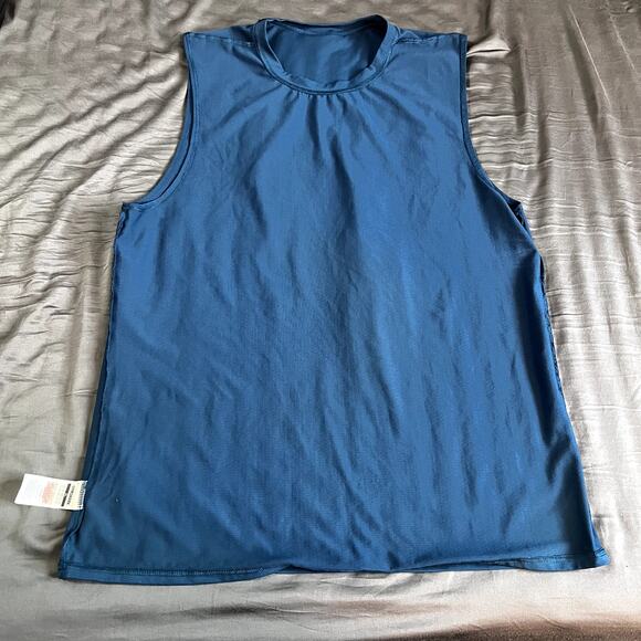 Gymshark Training Tank Top Men’s Size XL Blue Sleeveless Athletic Shirt NWT - Picture 7 of 13